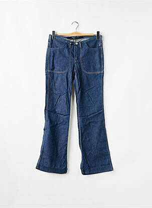 Blugi cu croială dreaptă albastru TEDDY SMITH femeie