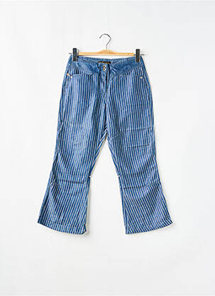 Blugi bootcut albastru TEDDY SMITH femeie