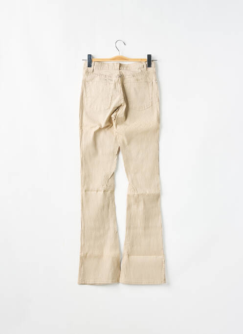 Pantalon evazat bej SCHOOL RAG femeie