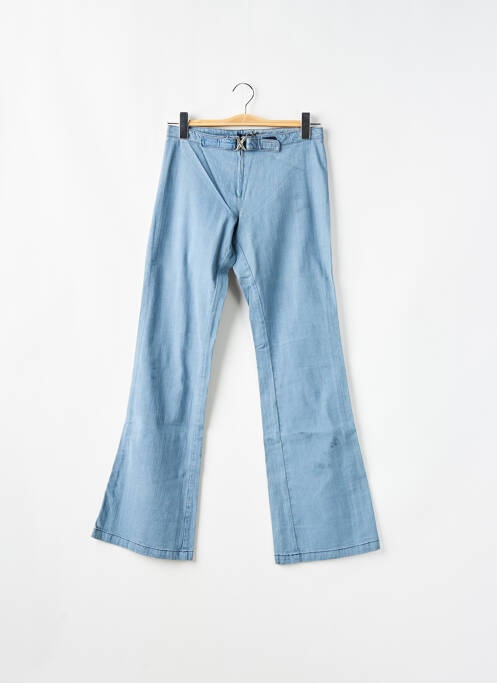 Blugi bootcut albastru SCHOOL RAG femeie