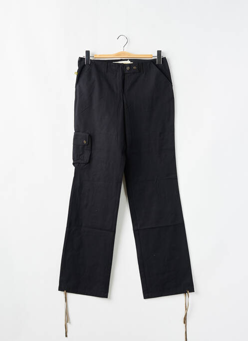 Pantalon drept elasticitate talie joasă negru SESSUN femme