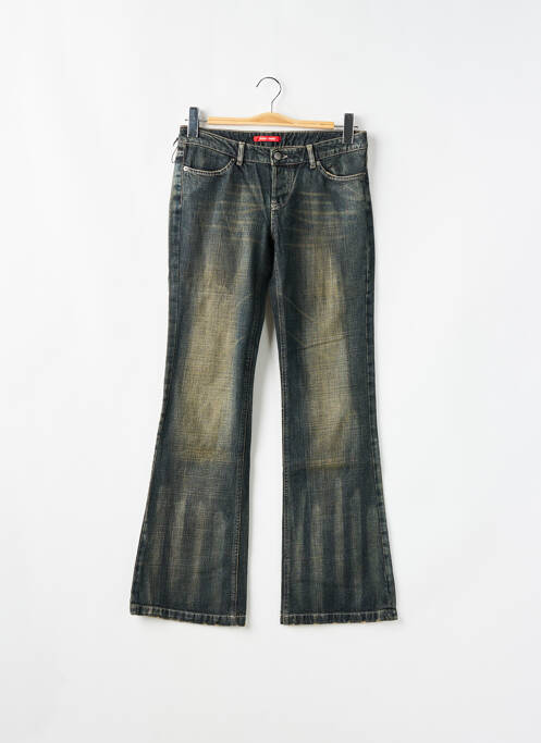 Blugi bootcut albastru TEDDY SMITH femeie