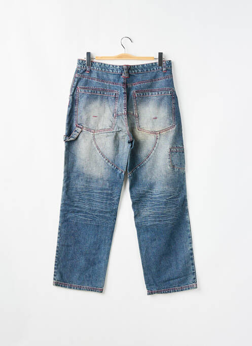 Blugi cu croială dreaptă albastru TWO ANGLE femeie