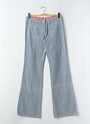 Blugi bootcut albastru KANA BEACH femeie