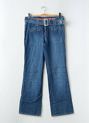 Blugi bootcut albastru KANA BEACH femeie