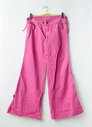 Pantalon evazat roz SABBATH femeie