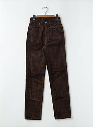 Pantalon slim maro TEDDY SMITH femeie