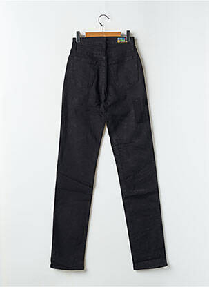 Pantalon slim talie înaltă talie înaltă negru TEDDY SMITH femeie