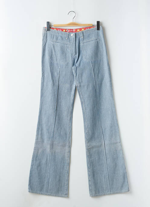 Blugi bootcut albastru KANA BEACH femeie