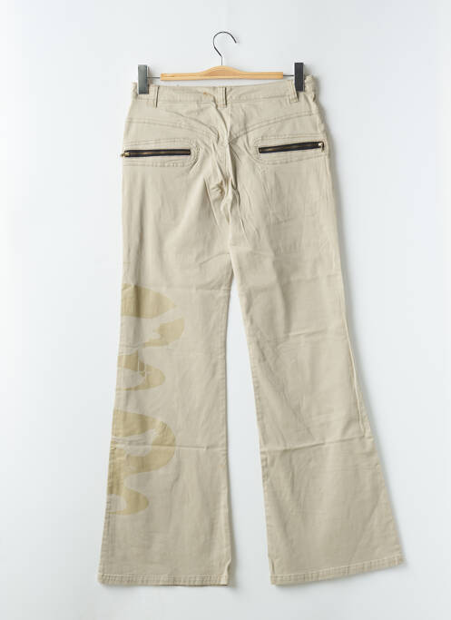 Pantalon evazat verde KANA BEACH femeie