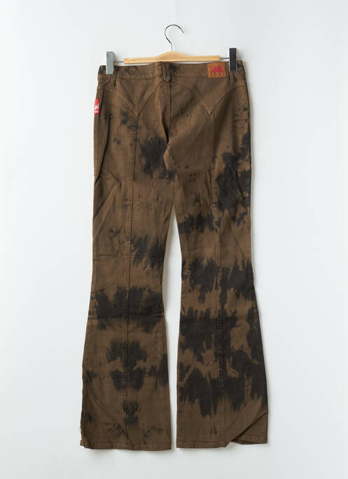 Blugi cu croială evazată maro LONSDALE femeie