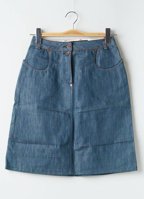 Fustă midi albastru TEDDY SMITH femeie