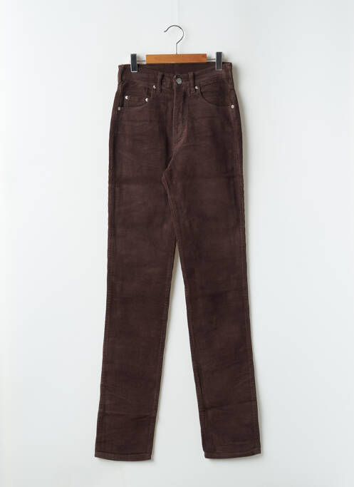 Pantalon slim maro CIMARRON femeie