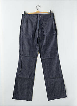 Pantalon drept țesătură poplin mărime normală albastru BE YOU K femeie