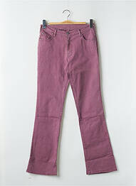 Pantalon evazat elasticitate mărime normală violet CIMARRON femeie