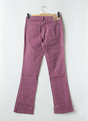 Pantalon evazat elasticitate mărime normală violet CIMARRON femeie