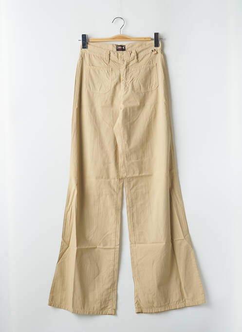 Pantalon evazat bej CIMARRON femeie