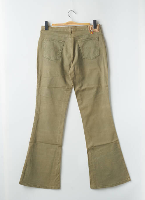 Pantalon evazat mărime normală mărime normală verde CIMARRON femme