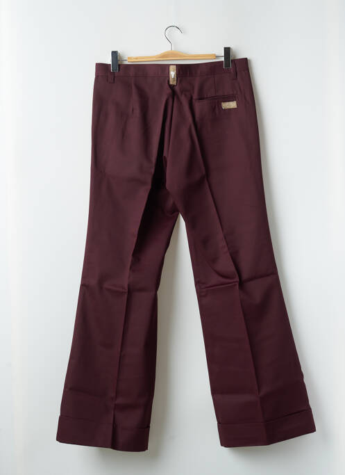 Pantalon drept țesătură poplin mărime normală violet FREEMAN T.PORTER femme