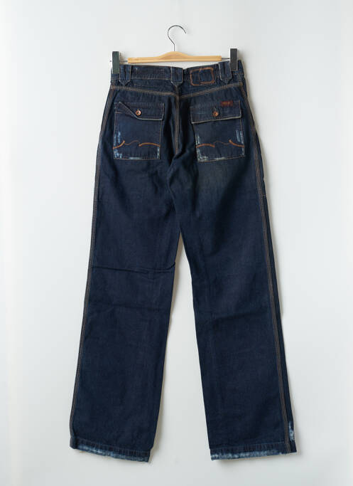 Blugi cu croială dreaptă albastru TEDDY SMITH femeie