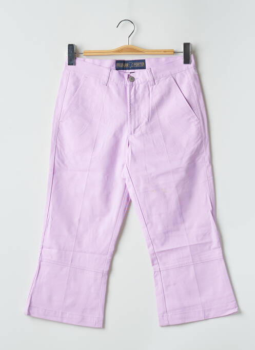 Pantalon trei sferturi violet FREEMAN T.PORTER femeie