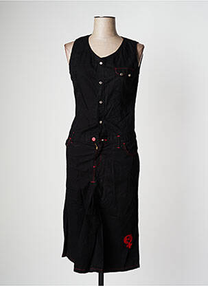 Rochie midi fără mâneci fără mâneci negru CIMARRON femeie