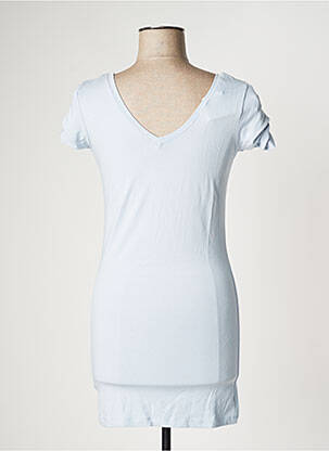 Rochie scurtă mâneci scurte mâneci scurte albastru B.YOUNG femeie