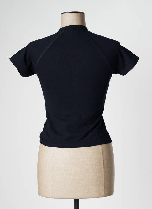 Tricou serigrafie mâneci scurte albastru PLAYBOY femme