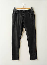 Pantalon slim elasticitate mărime normală negru LE TEMPS DES CERISES femme