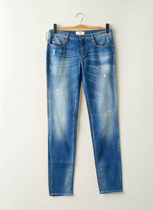 Blugi cu croială slim albastru LE TEMPS DES CERISES femeie