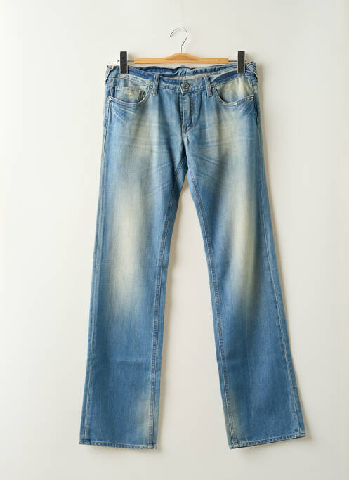 Blugi cu croială evazată albastru LE TEMPS DES CERISES femeie