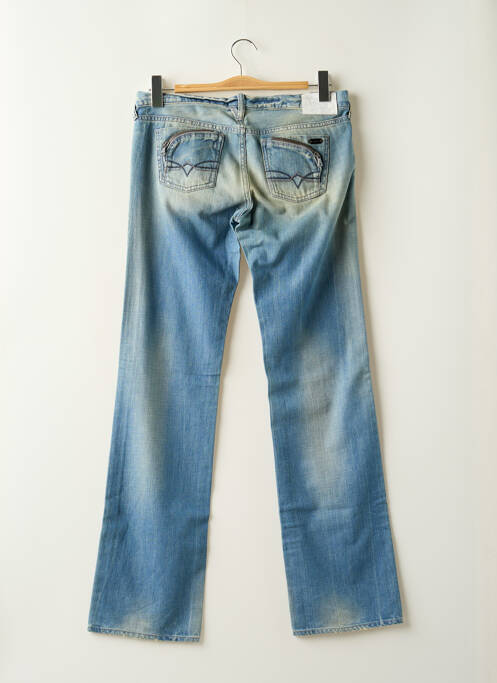 Blugi cu croială evazată albastru LE TEMPS DES CERISES femeie