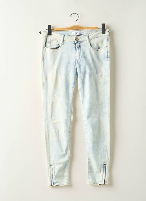 Blugi cu croială slim albastru LE TEMPS DES CERISES femeie