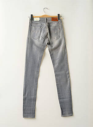 Blugi skinny elasticitate talie joasă gri REPLAY femeie