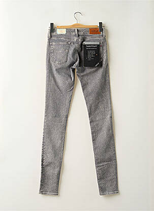 Blugi skinny elasticitate talie joasă gri REPLAY femeie