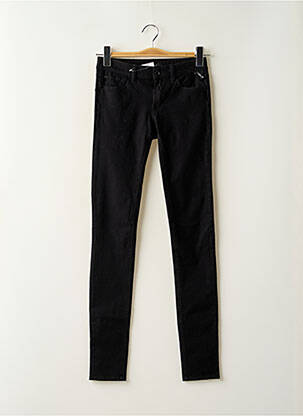 Blugi skinny elasticitate talie joasă negru REPLAY femeie