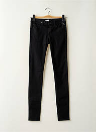 Blugi skinny elasticitate talie joasă negru REPLAY femme