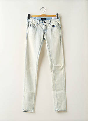 Blugi skinny elasticitate talie joasă albastru REPLAY femeie