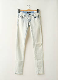 Blugi skinny elasticitate talie joasă albastru REPLAY femme