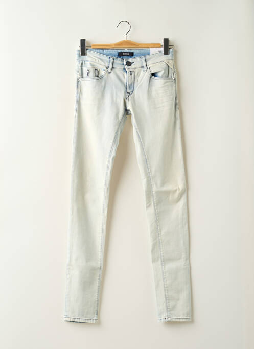 Blugi skinny albastru REPLAY femeie