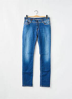 Blugi cu croială slim albastru DONOVAN femeie