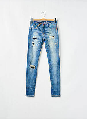 Blugi cu croială slim albastru SIXTY SEVEN femeie