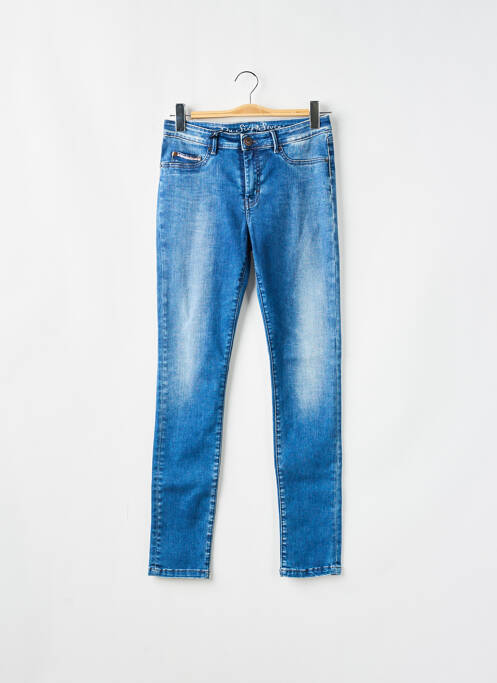 Blugi cu croială slim albastru SIXTY SEVEN femeie