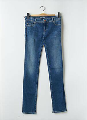 Blugi cu croială slim albastru TEDDY SMITH femeie