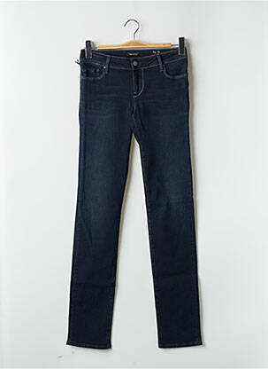 Blugi cu croială slim negru TEDDY SMITH femeie