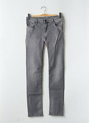 Blugi cu croială slim gri TEDDY SMITH femeie