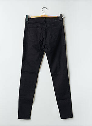 Pantalon slim elasticitate mărime normală negru TEDDY SMITH femeie