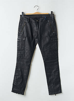 Pantalon slim negru TEDDY SMITH femeie