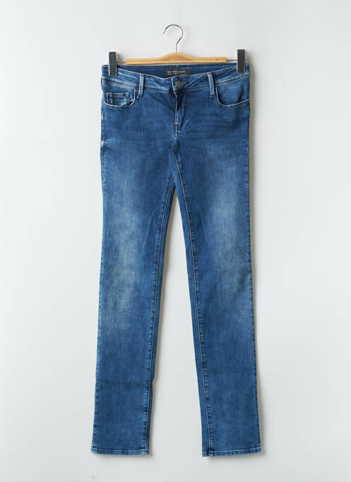 Blugi cu croială slim albastru TEDDY SMITH femeie