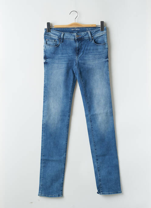 Blugi cu croială slim albastru TEDDY SMITH bărbat